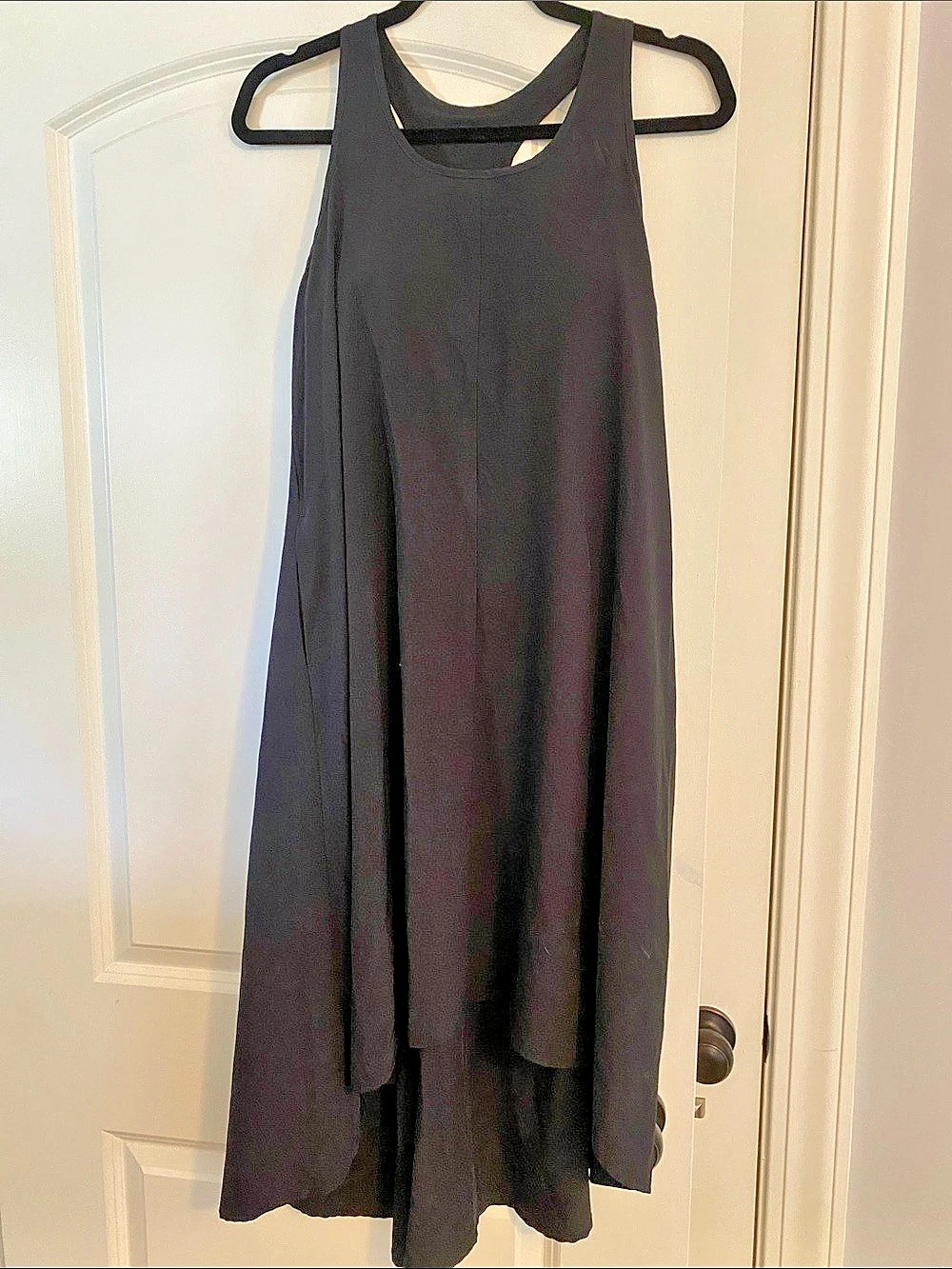 HALARA Black Midi Dress Size Small